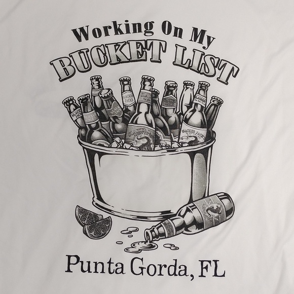 Bucket list men's XL t shirt - Picture 6 of 8